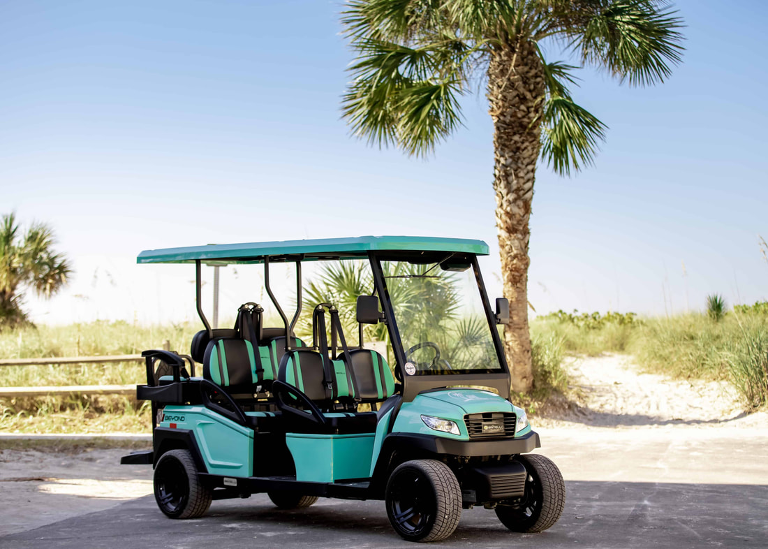 6 Seat Golf Cart Rental Anna Maria Island