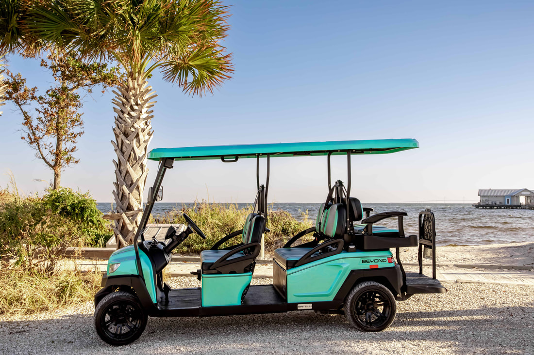 AMI Golf Cart Rental On Anna Maria Island - Interior Of Golf Cart