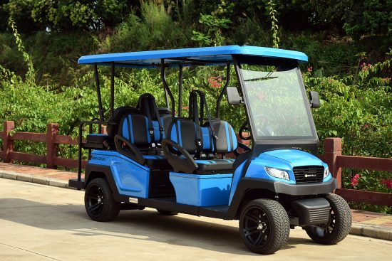 Holmes Beach Golf Cart Rentals - 6 Seat Blue